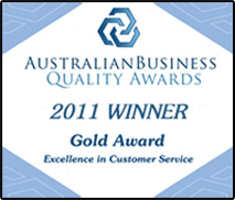 Australian Quality Business Award 2011